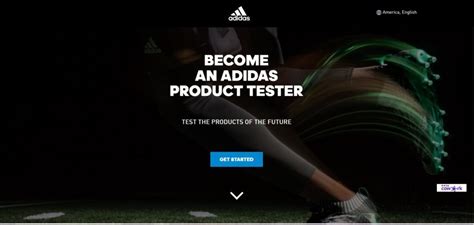 adidas product testing website.